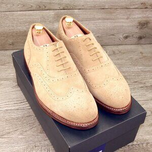 * NIB * $425 Allen Edmonds HENDRIX 10.5 D Ochre Suede * add $15 new Trees